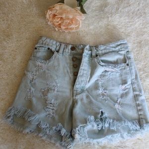 Zara Trafaluc Denimwear denim shorts size2